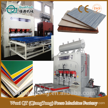 Hot press machine for HDF/MDF , furniture board, laminate flooring hot press machine